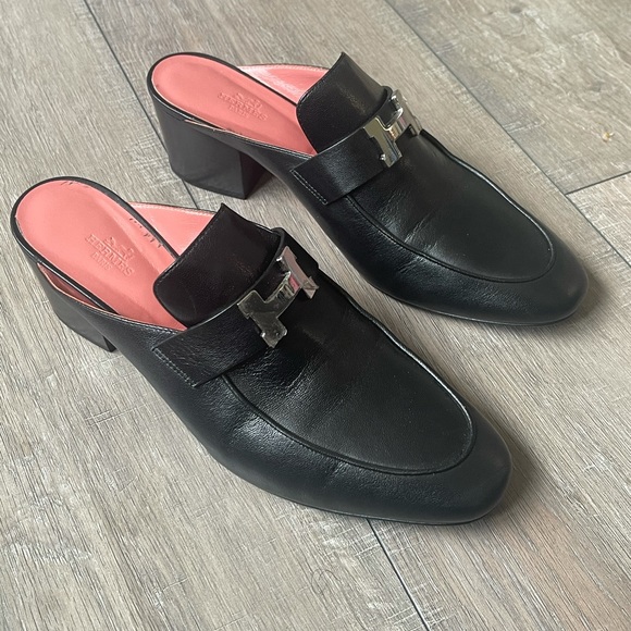 Hermes Shoes - Hermes Paradis Shoes Mules 41